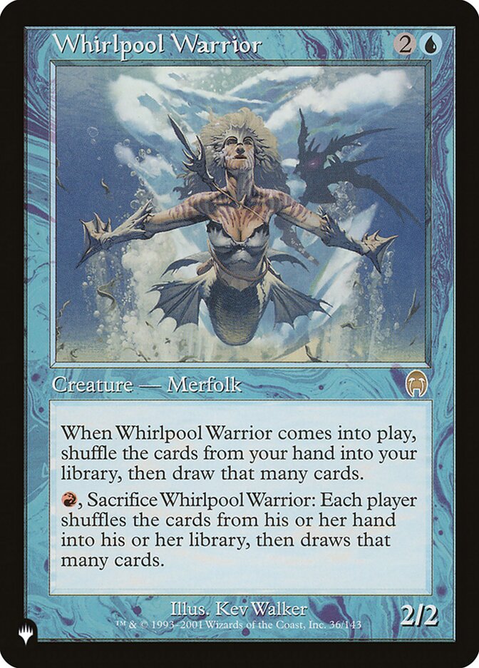 Whirlpool Warrior [The List] - Evolution TCG