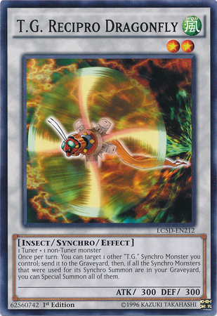 T.G. Recipro Dragonfly [LC5D-EN212] Common - Evolution TCG