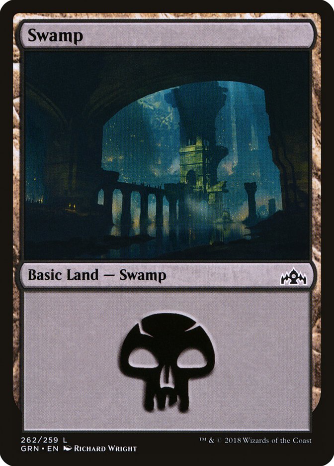 Swamp (262) [Guilds of Ravnica] - Evolution TCG