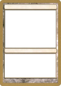 2004 World Championship Blank Card [World Championship Decks 2004] - Evolution TCG