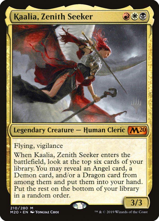 Kaalia, Zenith Seeker (Promo Pack) [Core Set 2020 Promos] - Evolution TCG