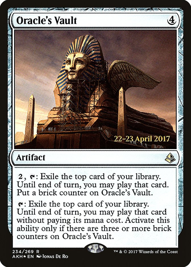 Oracle's Vault [Amonkhet Prerelease Promos] - Evolution TCG