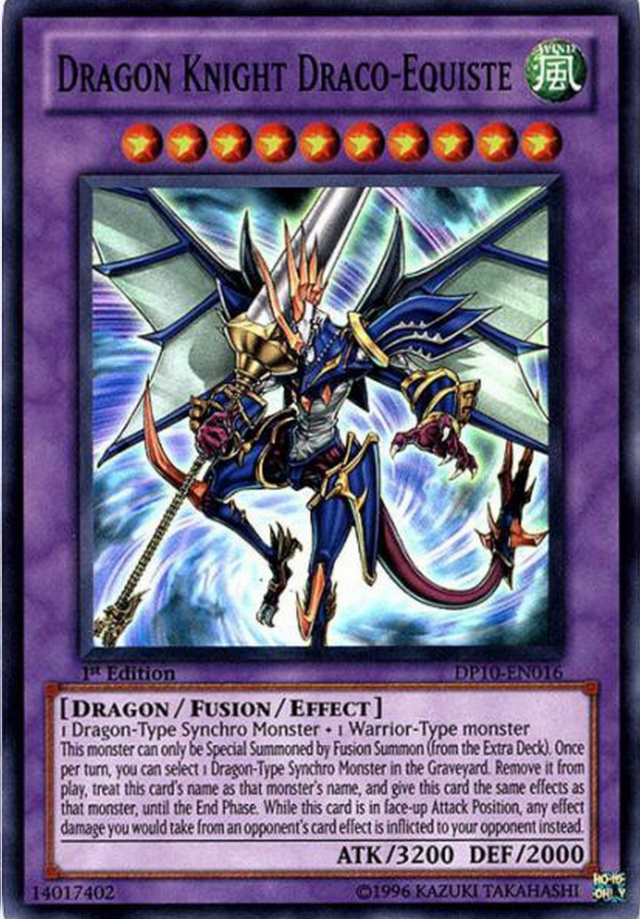 Dragon Knight Draco-Equiste [DP10-EN016] Super Rare - Evolution TCG