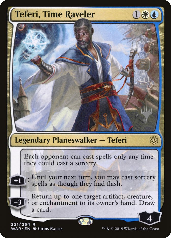 Teferi, Time Raveler (Promo Pack) [War of the Spark Promos] - Evolution TCG