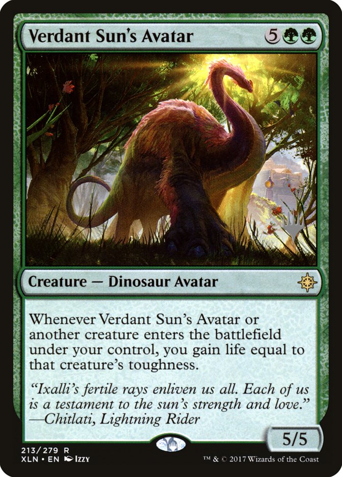 Verdant Sun's Avatar (Promo Pack) [Ixalan Promos] - Evolution TCG