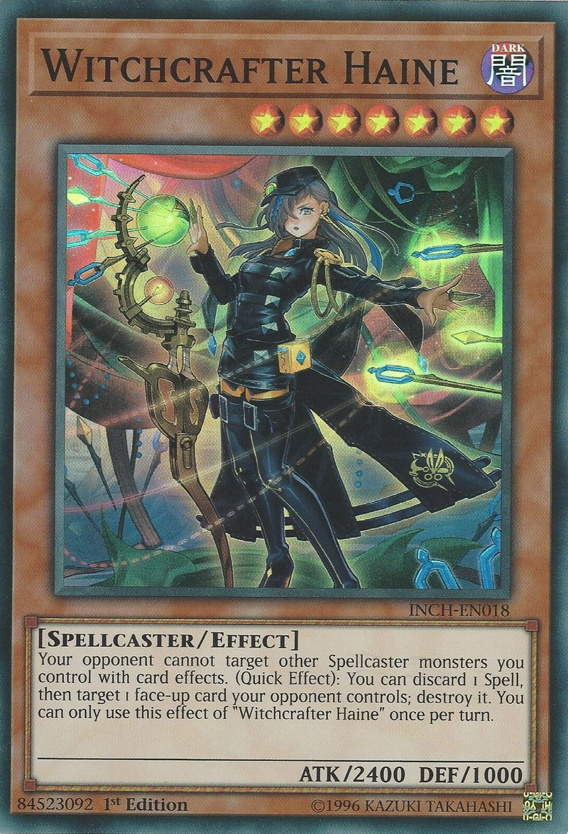 Witchcrafter Haine [INCH-EN018] Super Rare - Evolution TCG