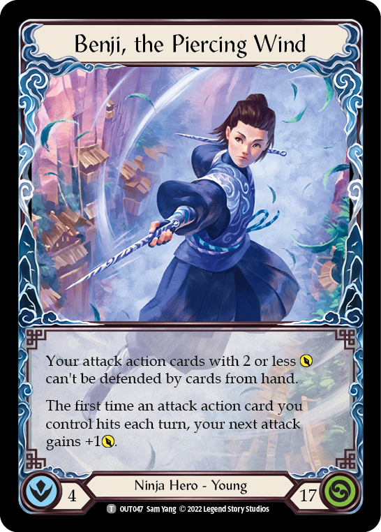 Benji, the Piercing Wind [OUT047] (Outsiders) - Evolution TCG