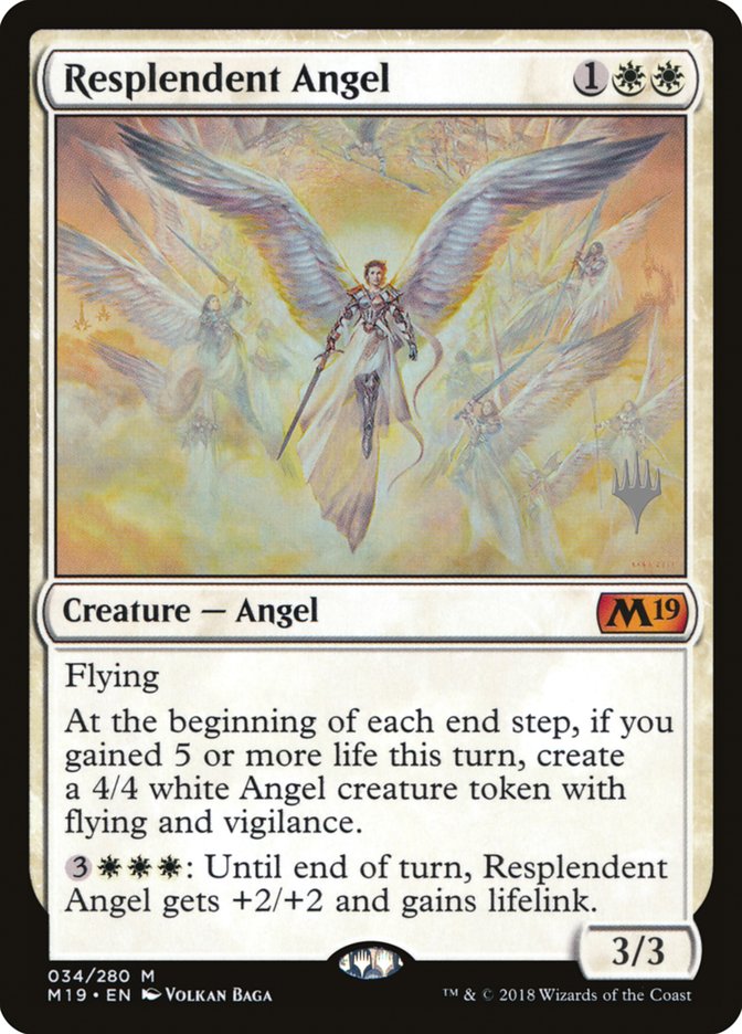 Resplendent Angel (Promo Pack) [Core Set 2019 Promos] - Evolution TCG