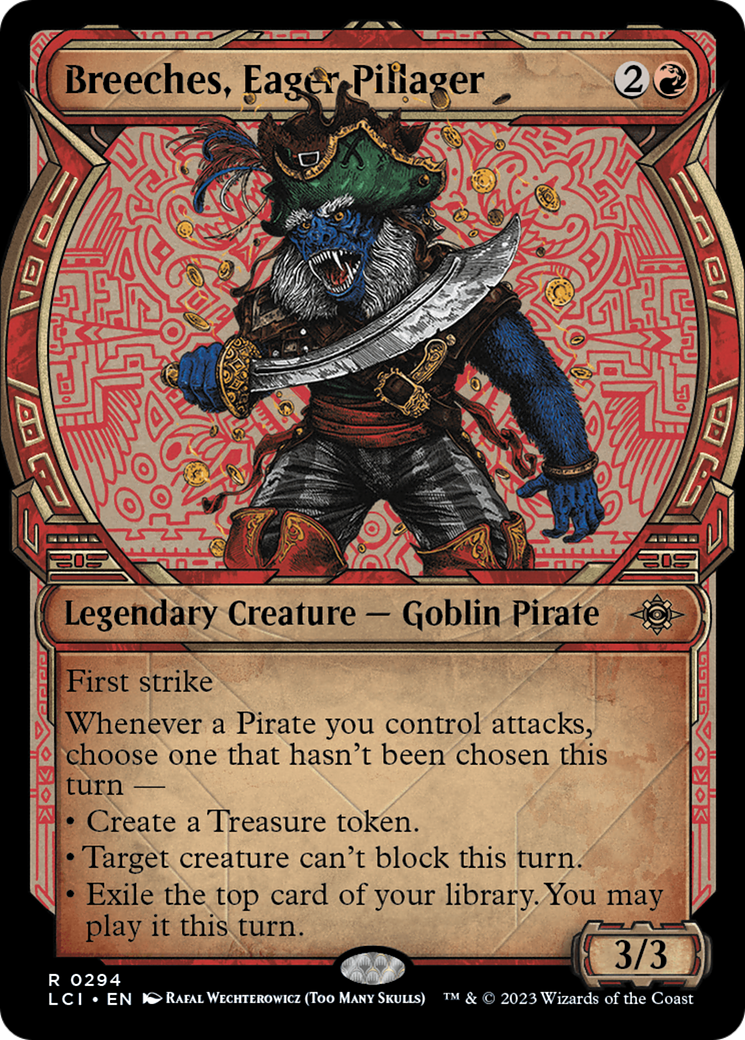 Breeches, Eager Pillager (Showcase) [The Lost Caverns of Ixalan] - Evolution TCG