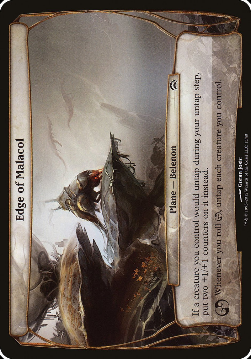 Edge of Malacol (Planes) [Planechase 2012 Planes] - Evolution TCG