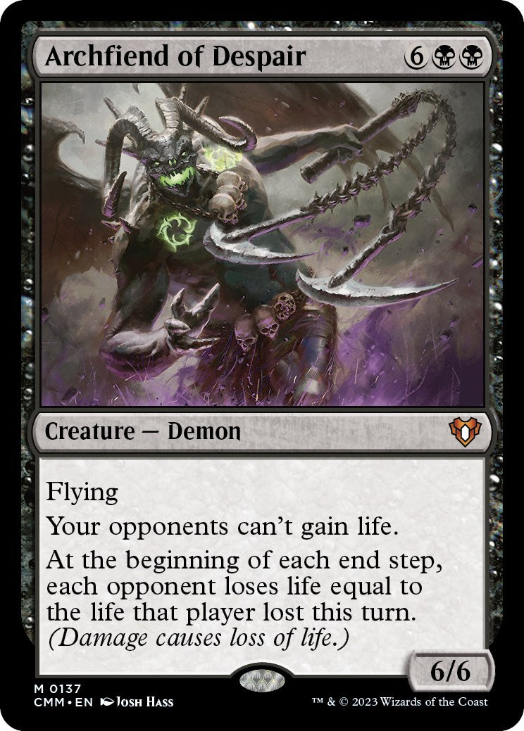 Archfiend of Despair [Commander Masters] - Evolution TCG