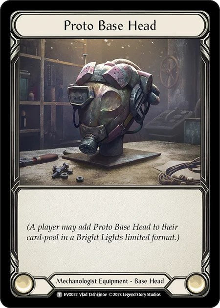 Proto Base Head [EVO022] (Bright Lights) - Evolution TCG
