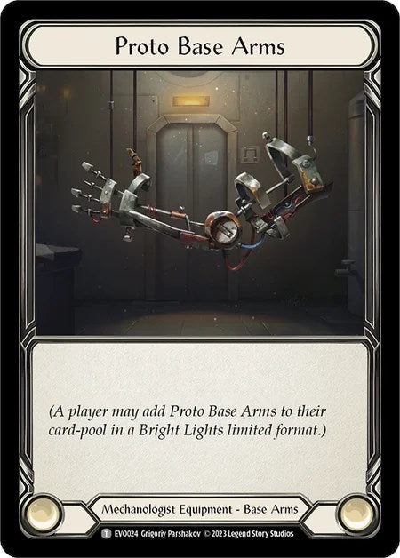Proto Base Arms [EVO024] (Bright Lights) - Evolution TCG