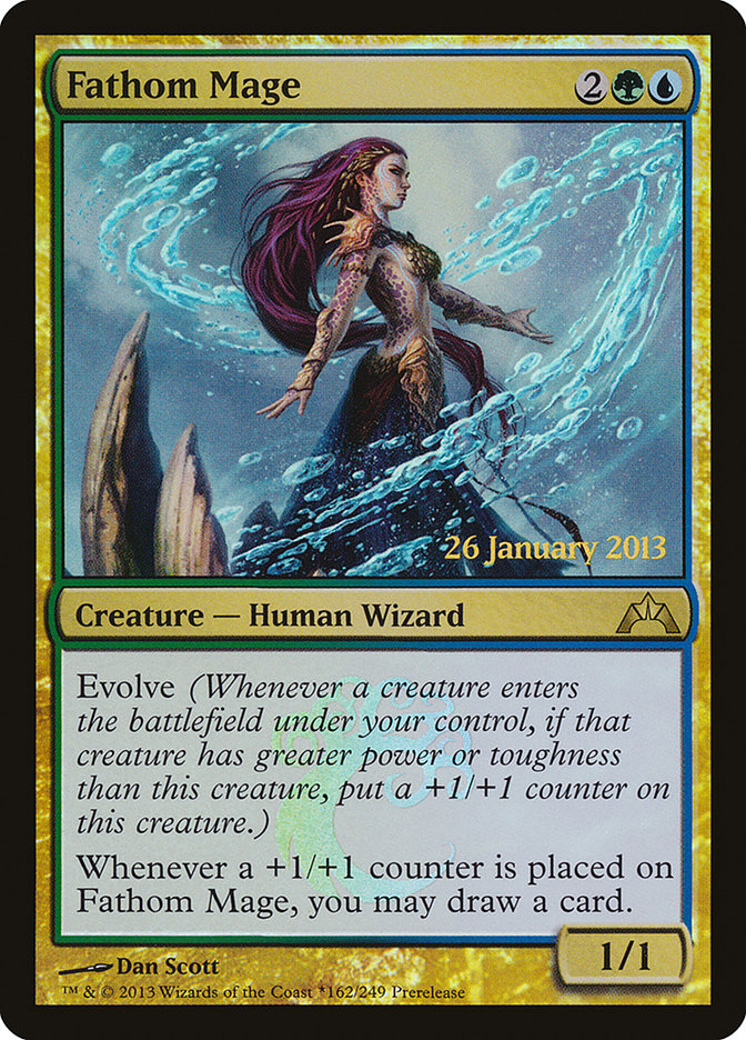 Fathom Mage [Gatecrash Prerelease Promos] - Evolution TCG