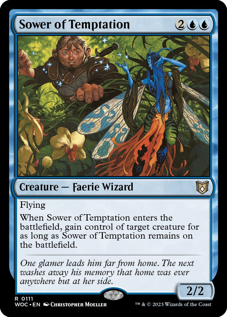 Sower of Temptation [Wilds of Eldraine Commander] - Evolution TCG
