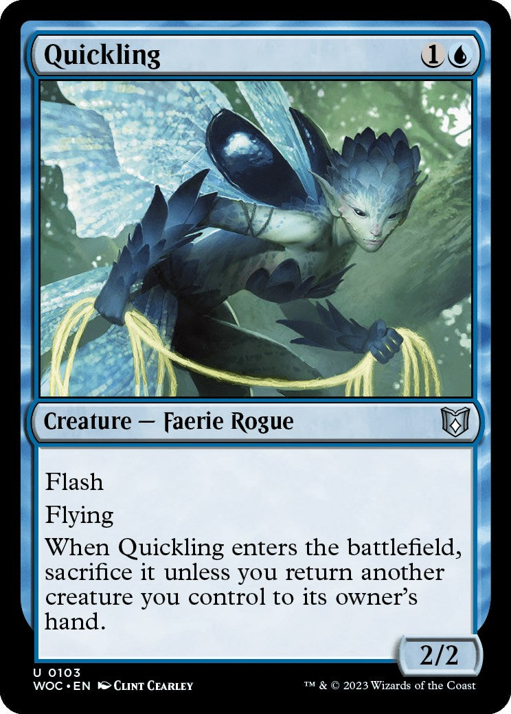 Quickling [Wilds of Eldraine Commander] - Evolution TCG