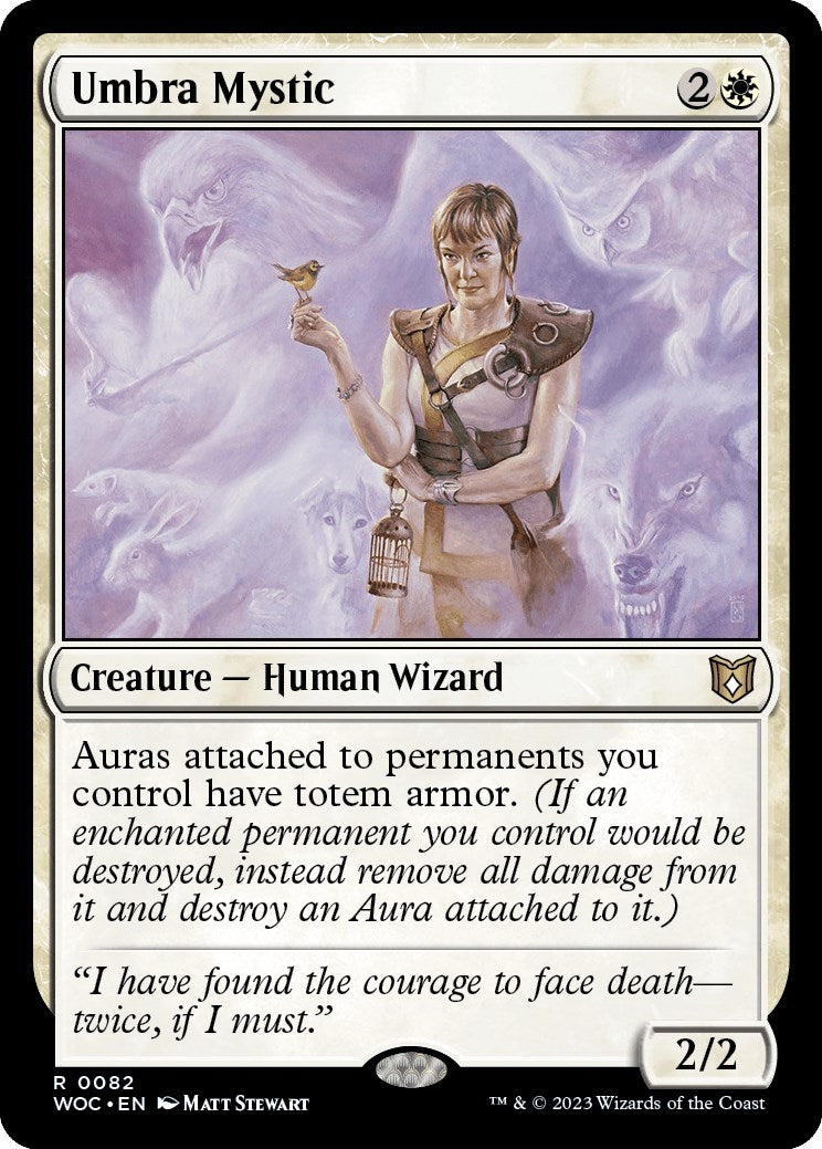 Umbra Mystic [Wilds of Eldraine Commander] - Evolution TCG