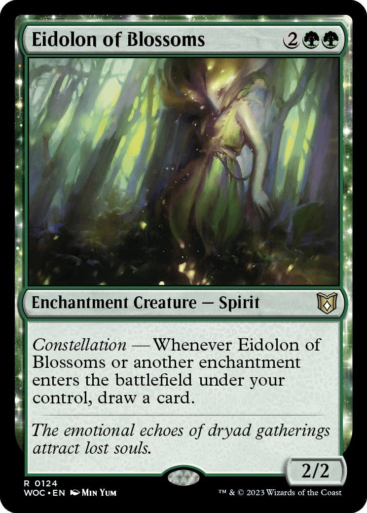 Eidolon of Blossoms [Wilds of Eldraine Commander] - Evolution TCG