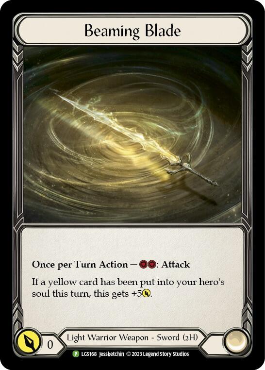 Beaming Blade [LGS168] (Promo)  Cold Foil - Evolution TCG