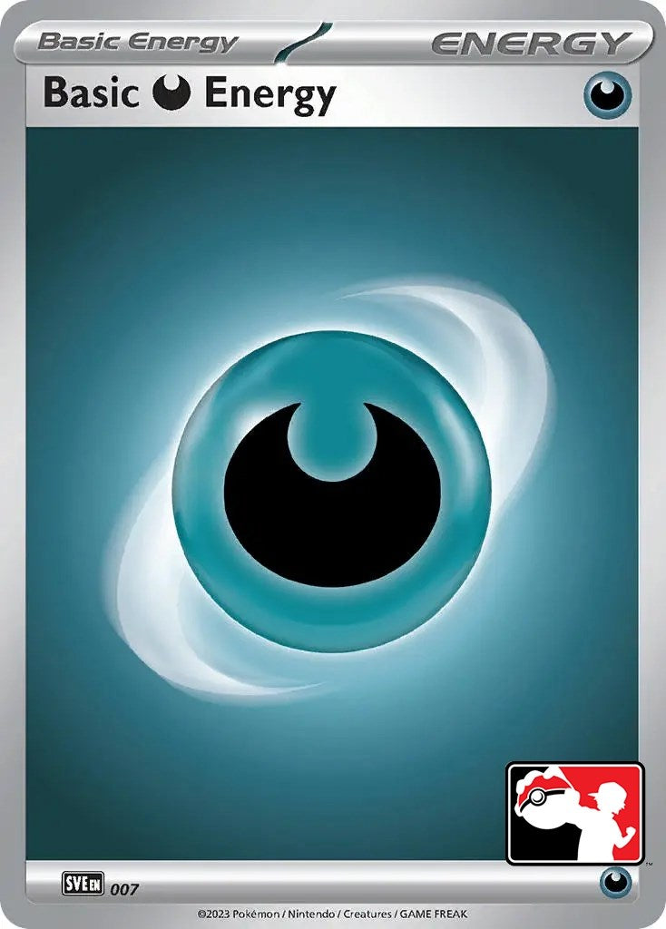 Basic Darkness Energy (007) [Prize Pack Series Three] - Evolution TCG