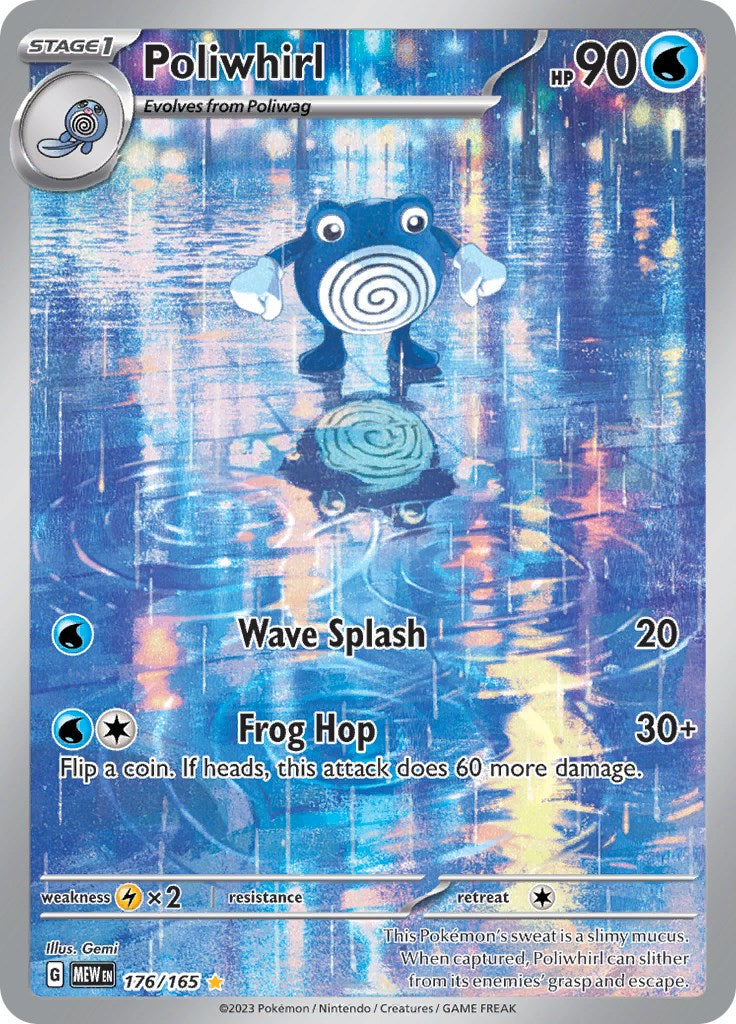 Poliwhirl (176/165) [Scarlet & Violet 151] - Evolution TCG