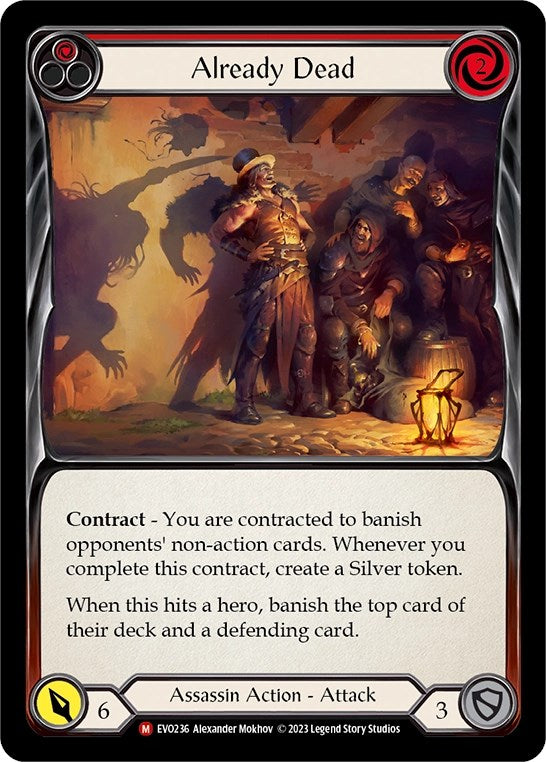 Already Dead [EVO236] (Bright Lights)  Rainbow Foil - Evolution TCG
