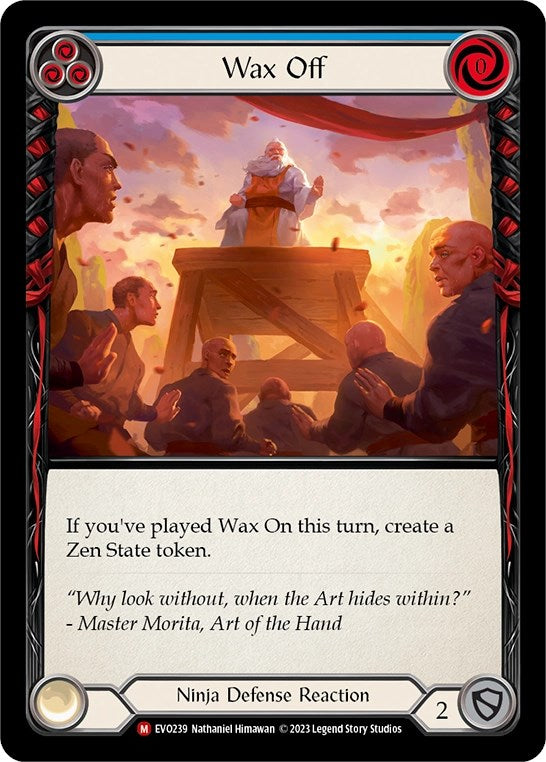 Wax Off [EVO239] (Bright Lights) - Evolution TCG
