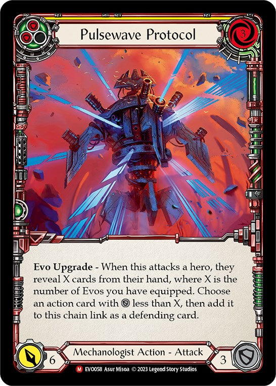Pulsewave Protocol [EVO058] (Bright Lights) - Evolution TCG