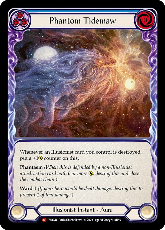 Phantom Tidemaw [EVO244] (Bright Lights)  Rainbow Foil - Evolution TCG