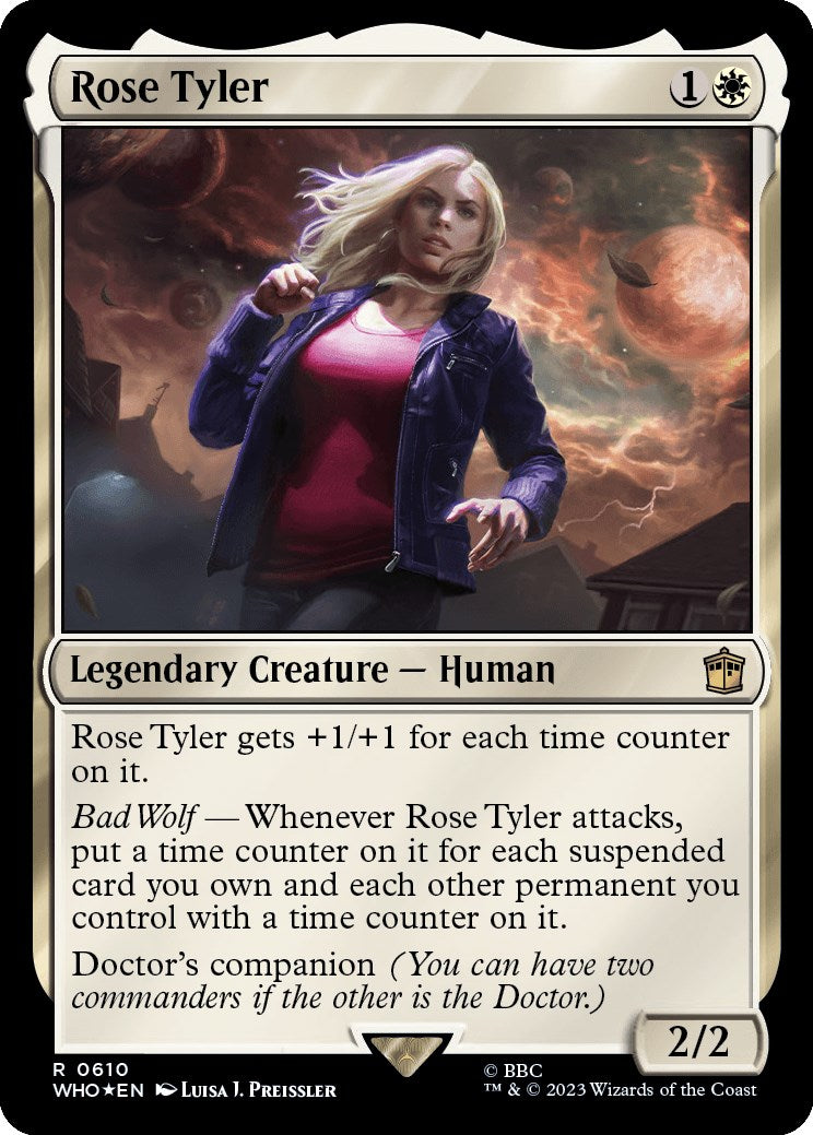 Rose Tyler (Surge Foil) [Doctor Who] - Evolution TCG