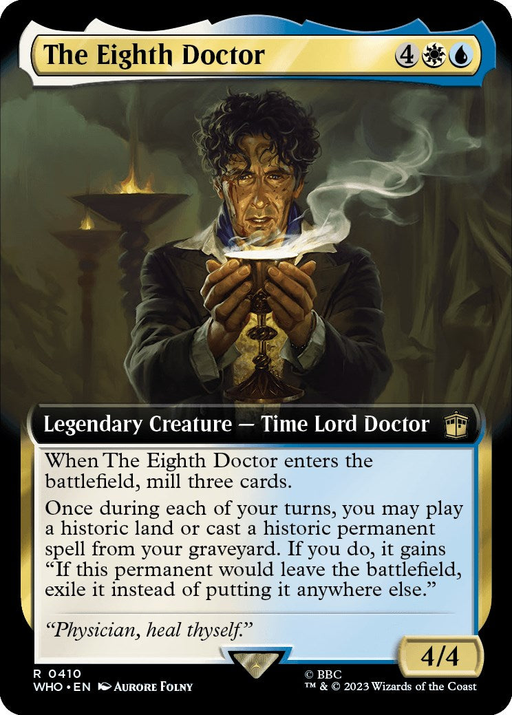 The Eighth Doctor (Extended Art) [Doctor Who] - Evolution TCG