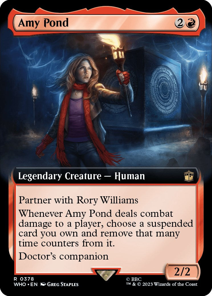 Amy Pond (Extended Art) [Doctor Who] - Evolution TCG