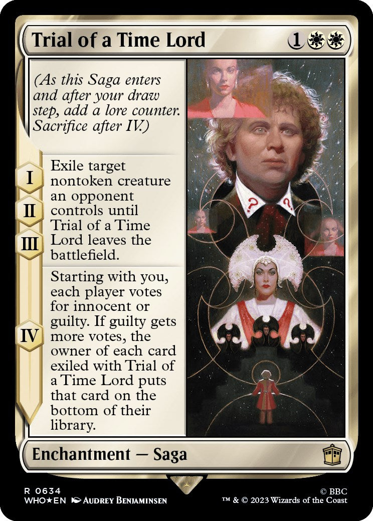 Trial of a Time Lord (Surge Foil) [Doctor Who] - Evolution TCG