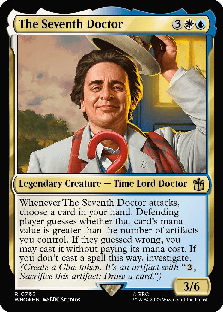 The Seventh Doctor (Surge Foil) [Doctor Who] - Evolution TCG