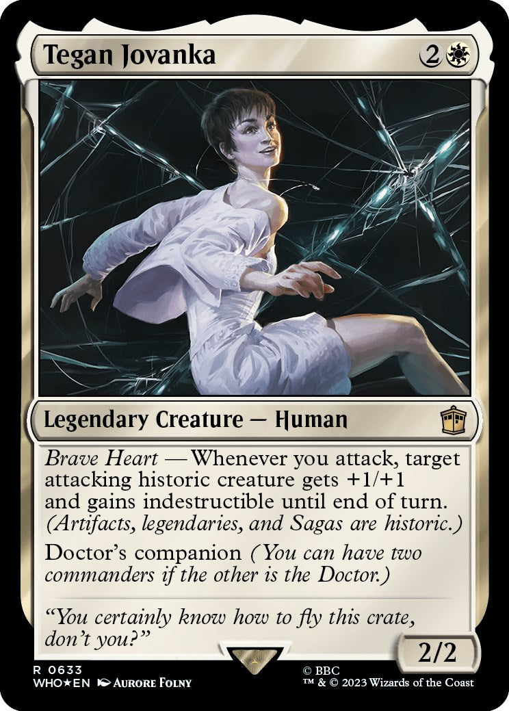 Tegan Jovanka (Surge Foil) [Doctor Who] - Evolution TCG