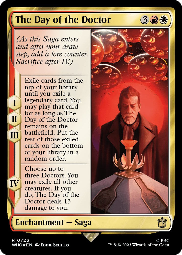 The Day of the Doctor (Surge Foil) [Doctor Who] - Evolution TCG