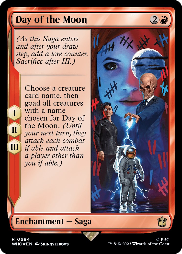 Day of the Moon (Surge Foil) [Doctor Who] - Evolution TCG