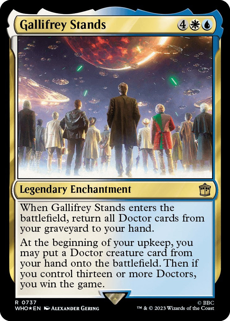 Gallifrey Stands (Surge Foil) [Doctor Who] - Evolution TCG