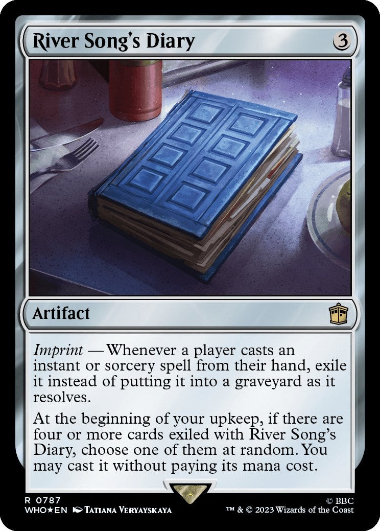 River Song's Diary (Surge Foil) [Doctor Who] - Evolution TCG