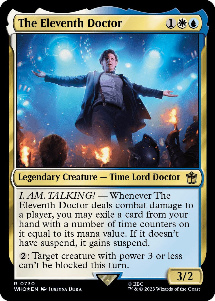 The Eleventh Doctor (Surge Foil) [Doctor Who] - Evolution TCG