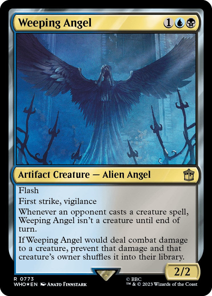 Weeping Angel (Surge Foil) [Doctor Who] - Evolution TCG