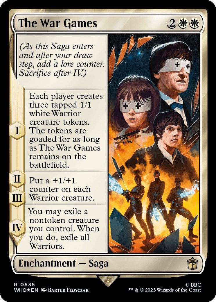 The War Games (Surge Foil) [Doctor Who] - Evolution TCG