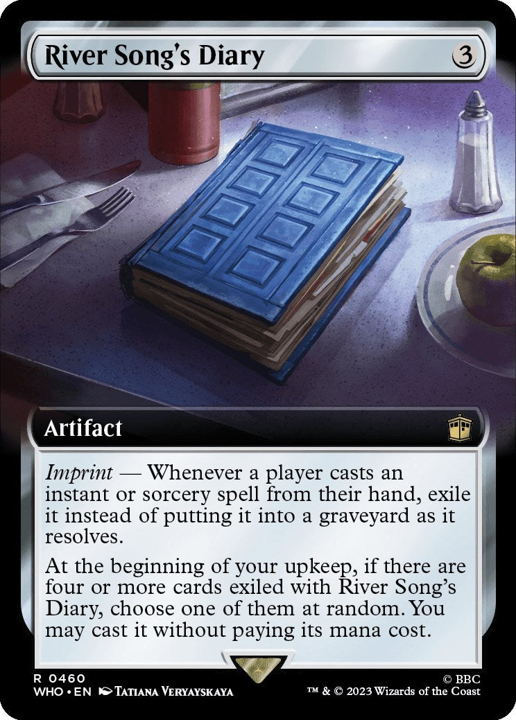 River Song's Diary (Extended Art) [Doctor Who] - Evolution TCG