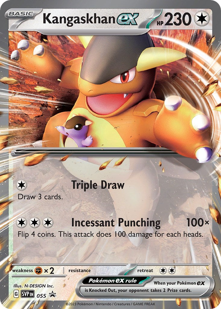 Kangaskhan ex (055) [Scarlet & Violet: Black Star Promos] - Evolution TCG