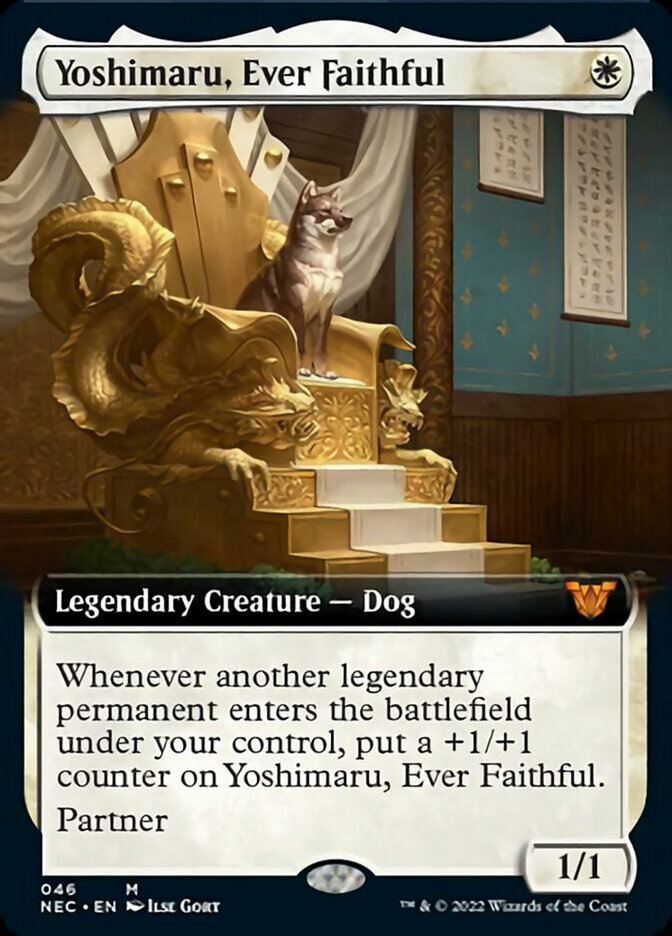 Yoshimaru, Ever Faithful (Extended Art) [Kamigawa: Neon Dynasty Commander] - Evolution TCG