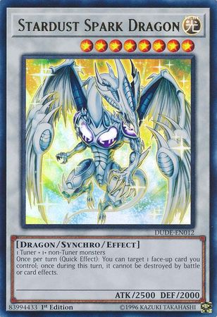 Stardust Spark Dragon [DUDE-EN012] Ultra Rare - Evolution TCG