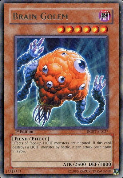 Brain Golem [RGBT-EN027] Rare - Evolution TCG