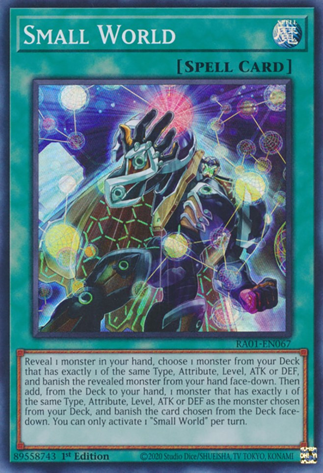 Small World [RA01-EN067] Super Rare - Evolution TCG