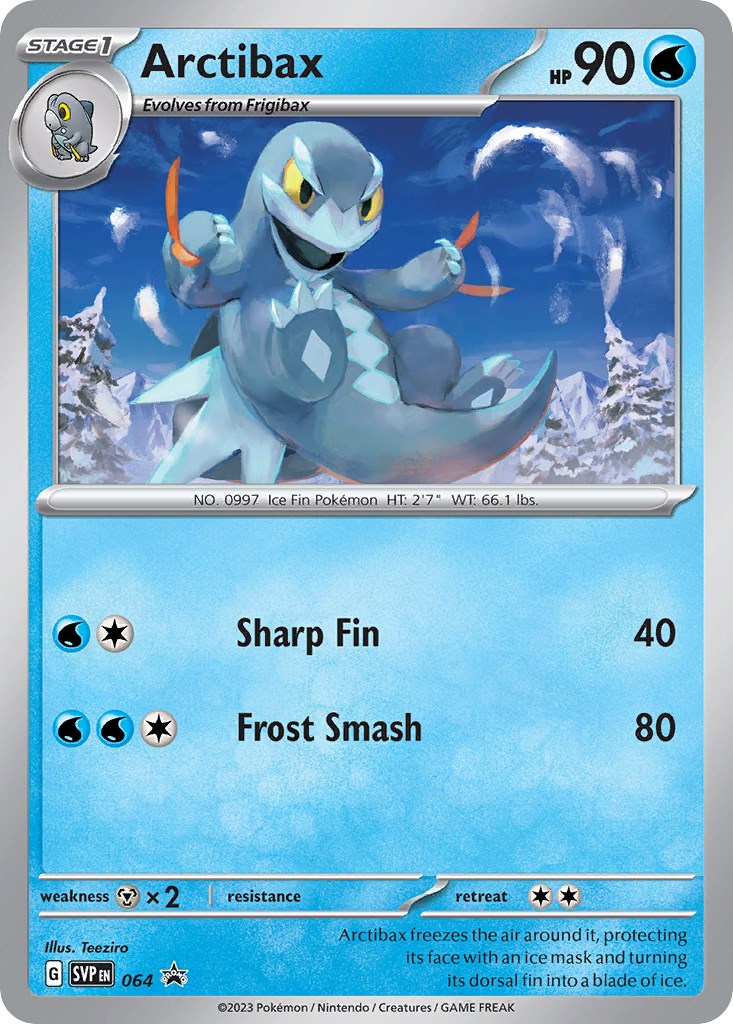 Arctibax (064) [Scarlet & Violet: Black Star Promos] - Evolution TCG