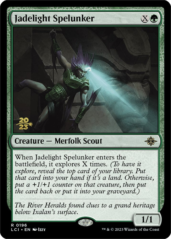Jadelight Spelunker [The Lost Caverns of Ixalan Prerelease Cards] - Evolution TCG